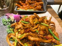 麻辣鱿鱼-冰川延边料理·炭烤串(原小木屋店)