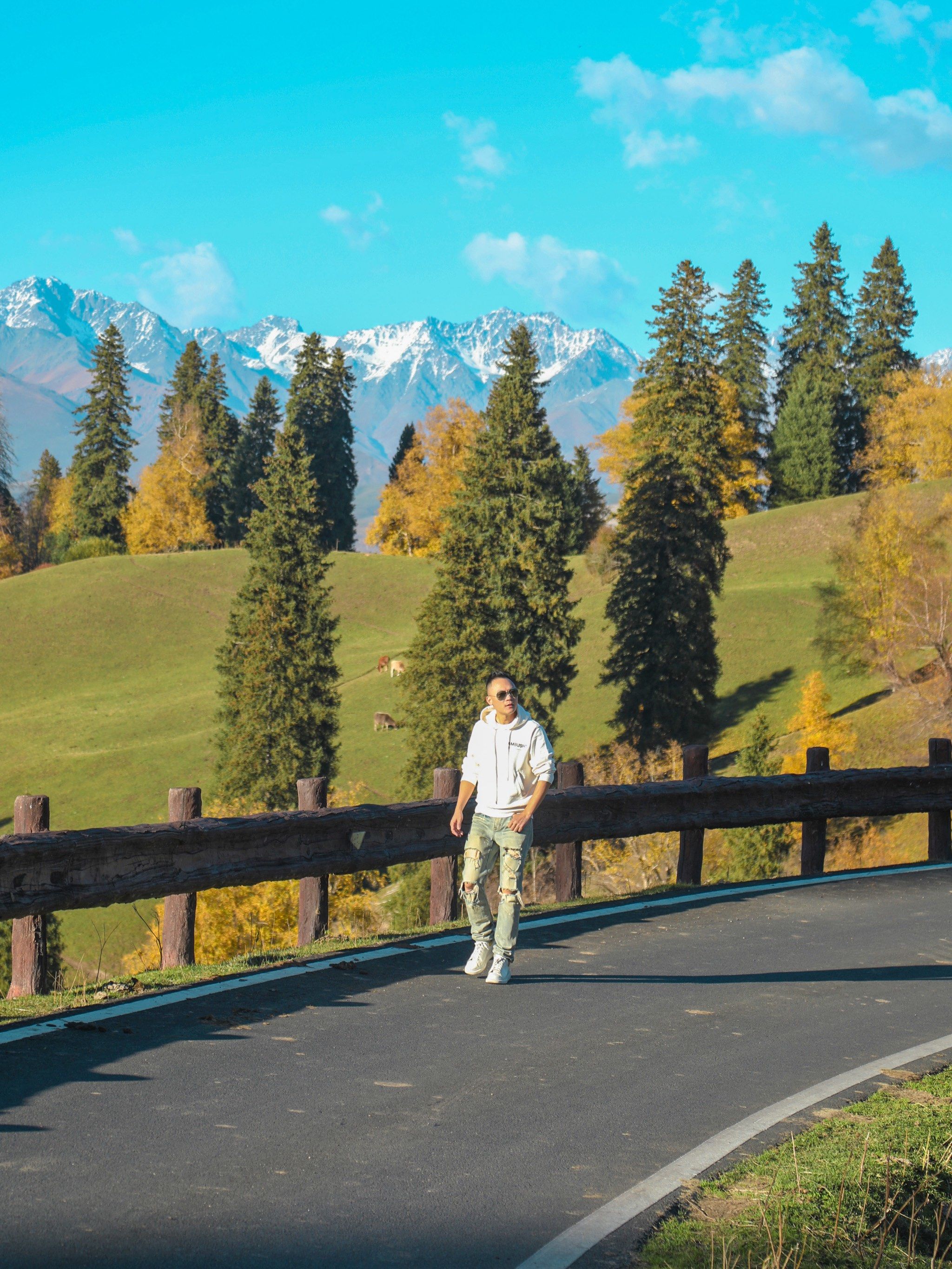 太美了!那拉提的秋天就是美丽的童话世界!