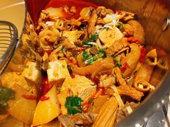 牛杂鸳鸯锅-左庭右院鲜牛肉火锅(环球港店)