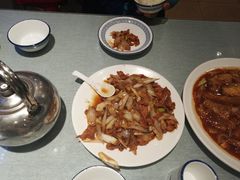 葱爆羊肉-振生清真饭店(永安道店)