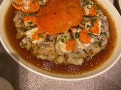 和乐蟹蒸手剁肉饼-广州文华东方酒店·江-由辉师傅主理