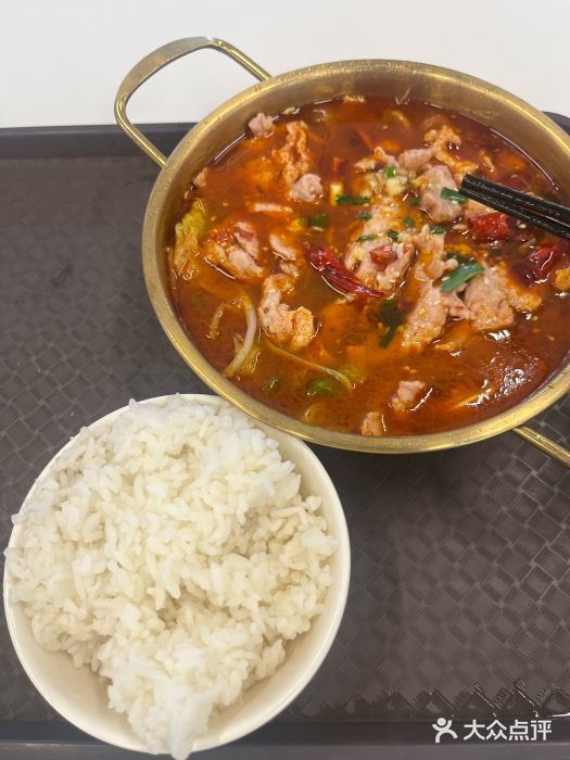 南通大学-食堂水煮肉片图片