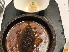石锅百花酿海参-西郊壹号
