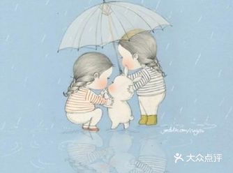 看“治愈系”的插画作品，可以舒缓人的身心，治愈人的心