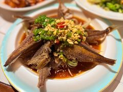 水芹小黄花鱼-松云居.大连人.大连菜