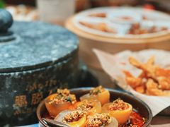 鲜青椒皮蛋-蘑界·野生菌火锅(深业上城店)