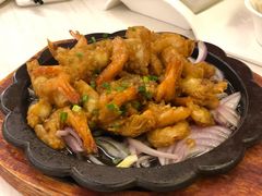 铁板蒜蓉虾-银都上海菜馆(粤海东路店)