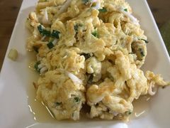 银鱼炒蛋-长廊饭店(锦溪古镇店)