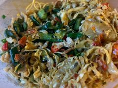 黄瓜皮炒肉干拌面-刘氏三和面馆