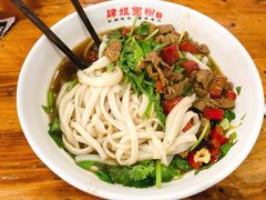小炒黄牛肉粉-肆姐面粉馆(坡子街店)