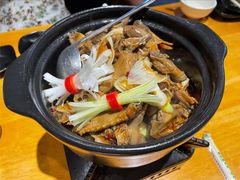姜辣鸽王煲-小金鬼·煎饺·鸽子汤