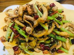 干煸鱿鱼须-盛德利食府 天津菜(河西店)