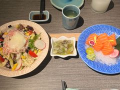 温泉蛋蟹肉色拉-炙柒Sekinana·精致日料(合生汇店)