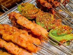 羊肉小串-金太阳海鲜烧烤·本地人餐厅(星海公园店)