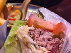 嘉年华牛肉汉堡-bluefrog蓝蛙(皇庭广场店)