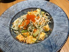 芒果蟹籽沙拉-深蓝金枪·深海鱼刺身(吉大店)