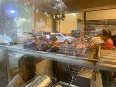 面包甜点陈列柜-老黄记手撕烤兔(玉林街店)