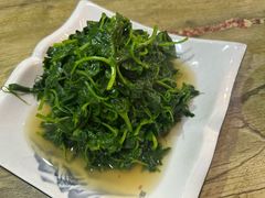 清炒豌豆叶-广迎居老正兴菜馆