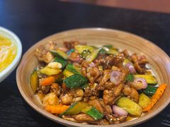 盐焗干香石蛙-柒园·三十年创意杭帮菜(龙湖滨江天街店)