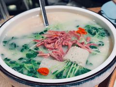 竹荪豌豆尖-苦尽酒馆·川菜(鼓楼店)