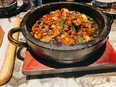 酱爆石锅蛙-绿茶餐厅(松江万达店)