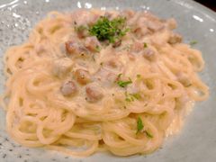 生奶油培根意大利面-玛格萝妮比萨屋(四平店)