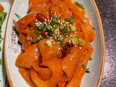 麻酱拉皮-江边城外烤全鱼(魏公村店)