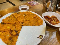泡菜饼-喇喇排骨火锅·传统韩式脊骨汤(望京西园总店)