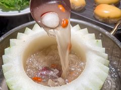 -得意咚瓜·顺德鱼生·冬瓜盅火锅