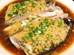 剁椒鱼头-绿茶餐厅(松江万达店)
