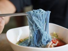 -蝶豆花蓝面条