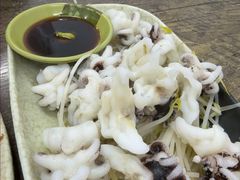白灼墨鱼仔-贞姨美食·老字号海鲜大排档