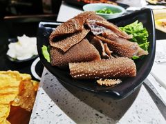 炸豆皮-京韵胡同·酱香羊蝎子火锅涮肉(长寿路店)