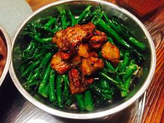 叉烧炒芥兰-农汤老店(顺联公园里店)