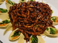 新派京酱肉丝-7号院家宴.烧鸽子(门头沟店)