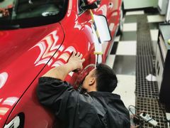 -鲨鱼皮汽车凹陷玻璃修复(静安店)
