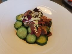 青瓜苗炒鸡枞菌-汝是素•文创素食馆(金月湾店)