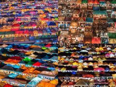 -席娜卡琳火车铁道夜市