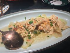樱花虾腐竹蒸节瓜-粤·向群饭店(二沙岛店)