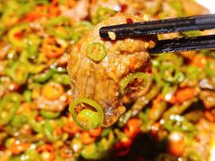 抓炒牛柳-小河盐帮·私家菜·烤鸭(三元桥·霄云路店)
