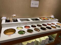 自助调料区-东来顺铜锅炭火涮肉(上地华联店)