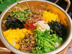 韩式盆拌饭-辛蒲洞韩餐烤肉