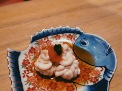 烟熏白子配鮟鱇鱼肝-旬怀石料理(嘉善老市店)