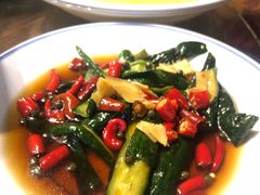 炝黄瓜-漳河青花椒鱼头火锅