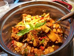 秘制鸡煲-月芽·自由餐厅·西溪湿地餐厅