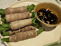 薄荷牛舌卷-半山腰·云南菜(侨福芳草地店)