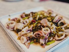 酸菜炒鱿鱼-温岭人家(红花北路店)