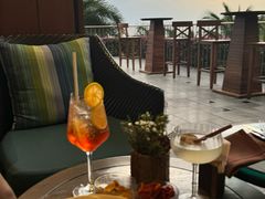 -日落吧·海景咖啡厅·餐酒吧·鸡尾酒·下午茶·乐队表演·浪漫夕阳·三亚文华东方酒店