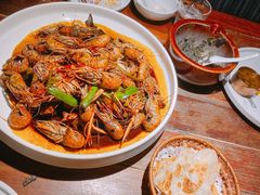 前海沿香辣鳌虾-前海沿·青岛菜(大拇指广场石老人店)