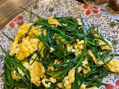 沙葱炒鸡蛋-格日勒阿妈蒙古厨房(大召店)